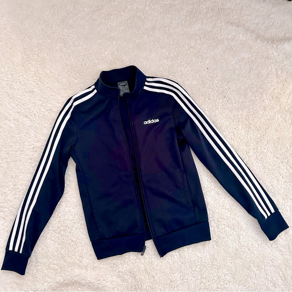 Adidas XS navy jacket